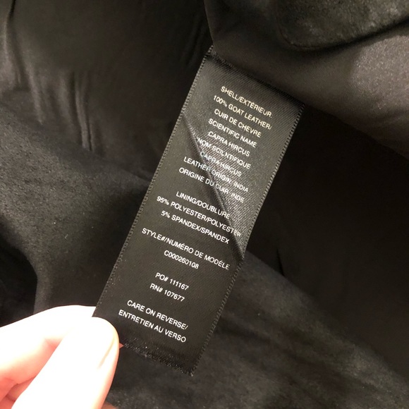 Alice + Olivia leather jacket - Picture 3 of 6